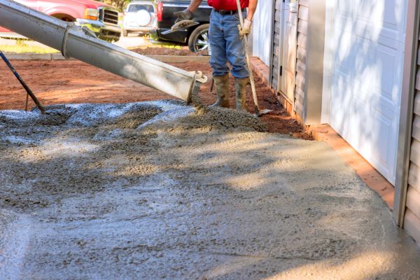 Cement Driveway Pouring in Lynnwood