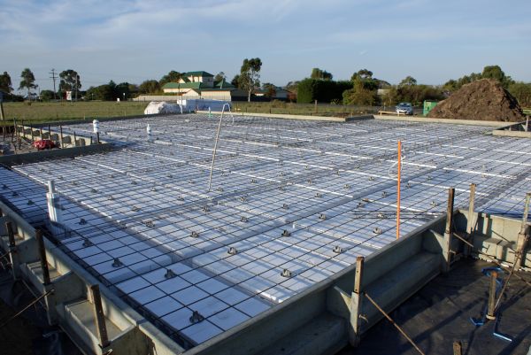 Barn Pad Construction in Lynnwood