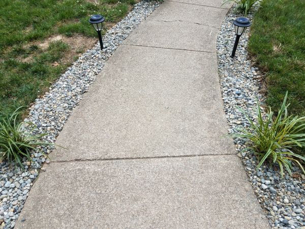 Cement Path Construction in Lynnwood